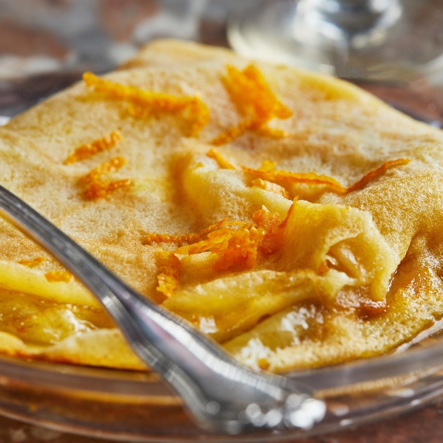 Crepes Arancia e Grand Marnier - EAST AND WEST