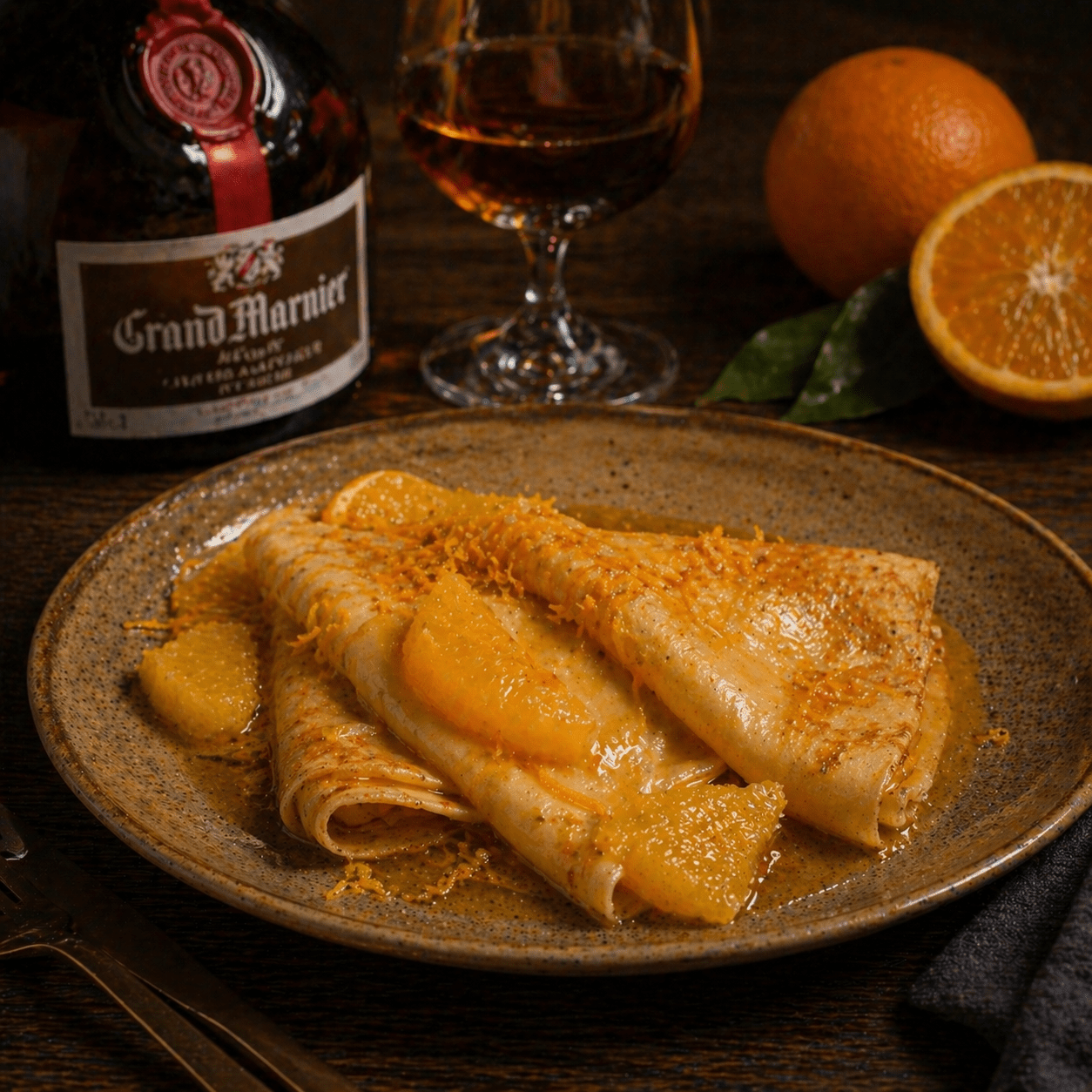 Crepes Arancia e Grand Marnier - EAST AND WEST