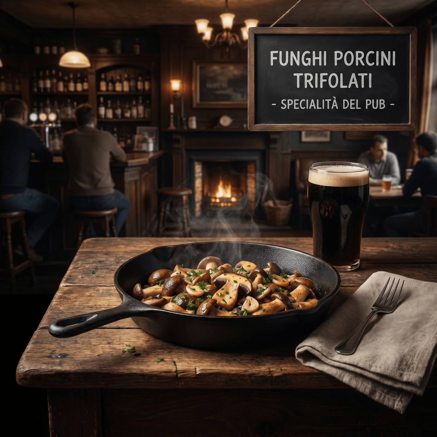 Funghi Porcini Trifolati - EAST AND WEST