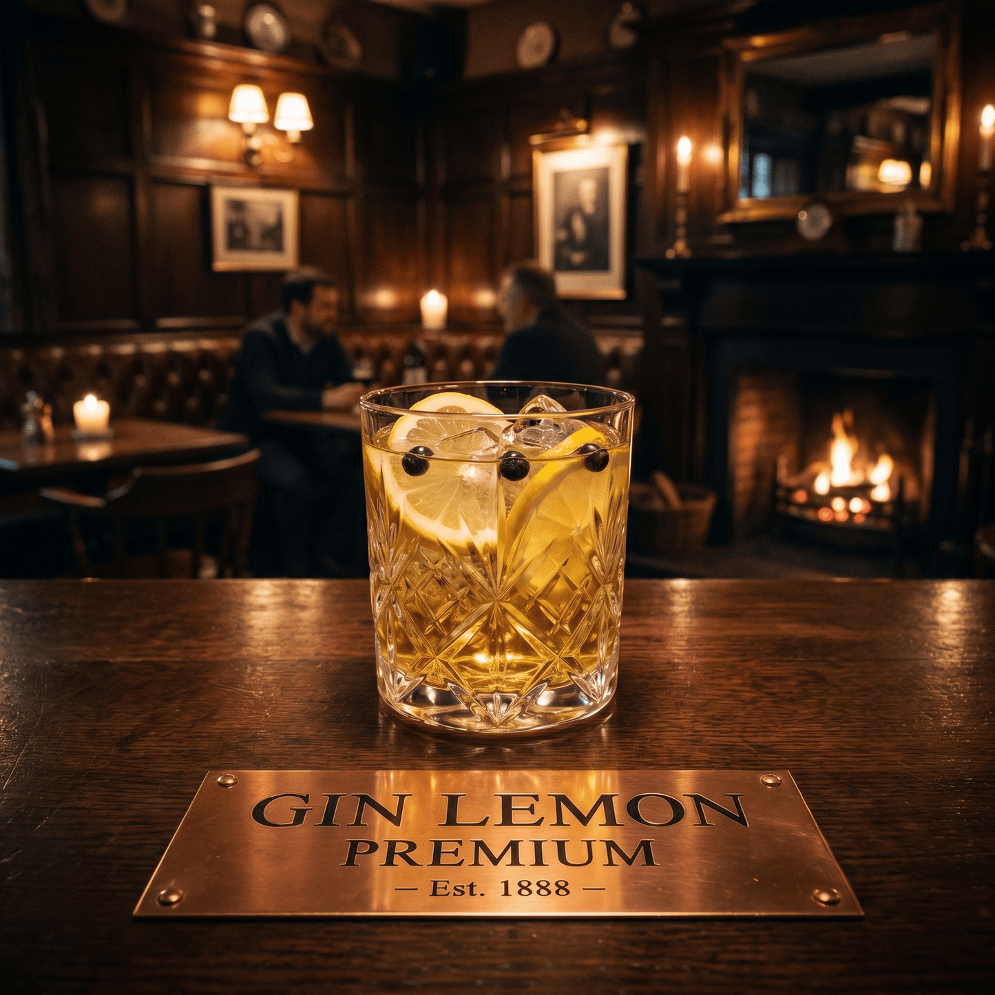 Gin Lemon Premium - EAST AND WEST