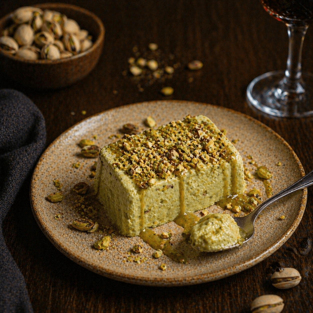 Semifreddo Pistacchio - EAST AND WEST