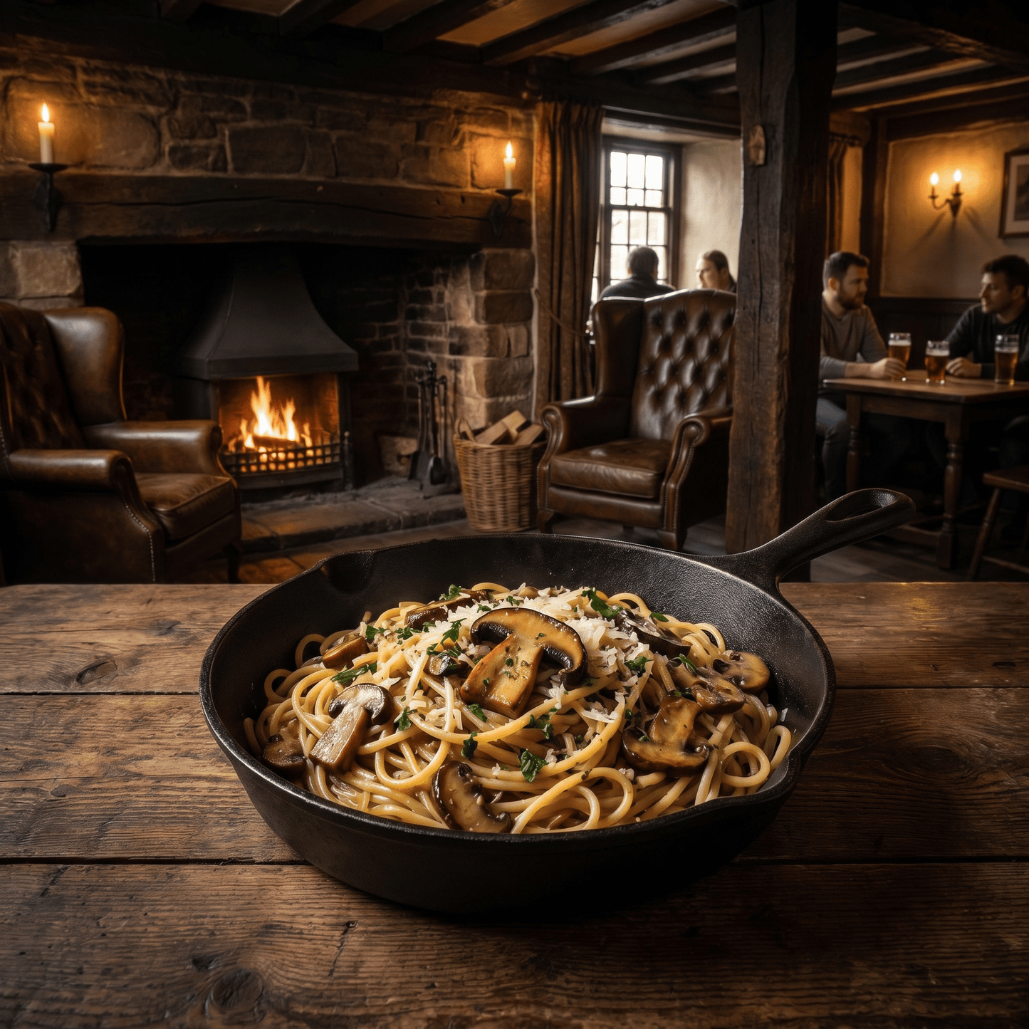 Tagliolini ai Funghi Porcini - EAST AND WEST