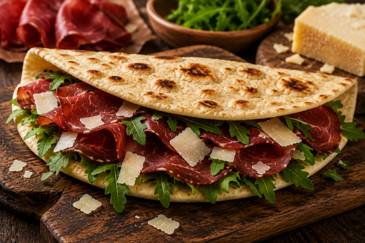 Focaccia Bresaola e Grana