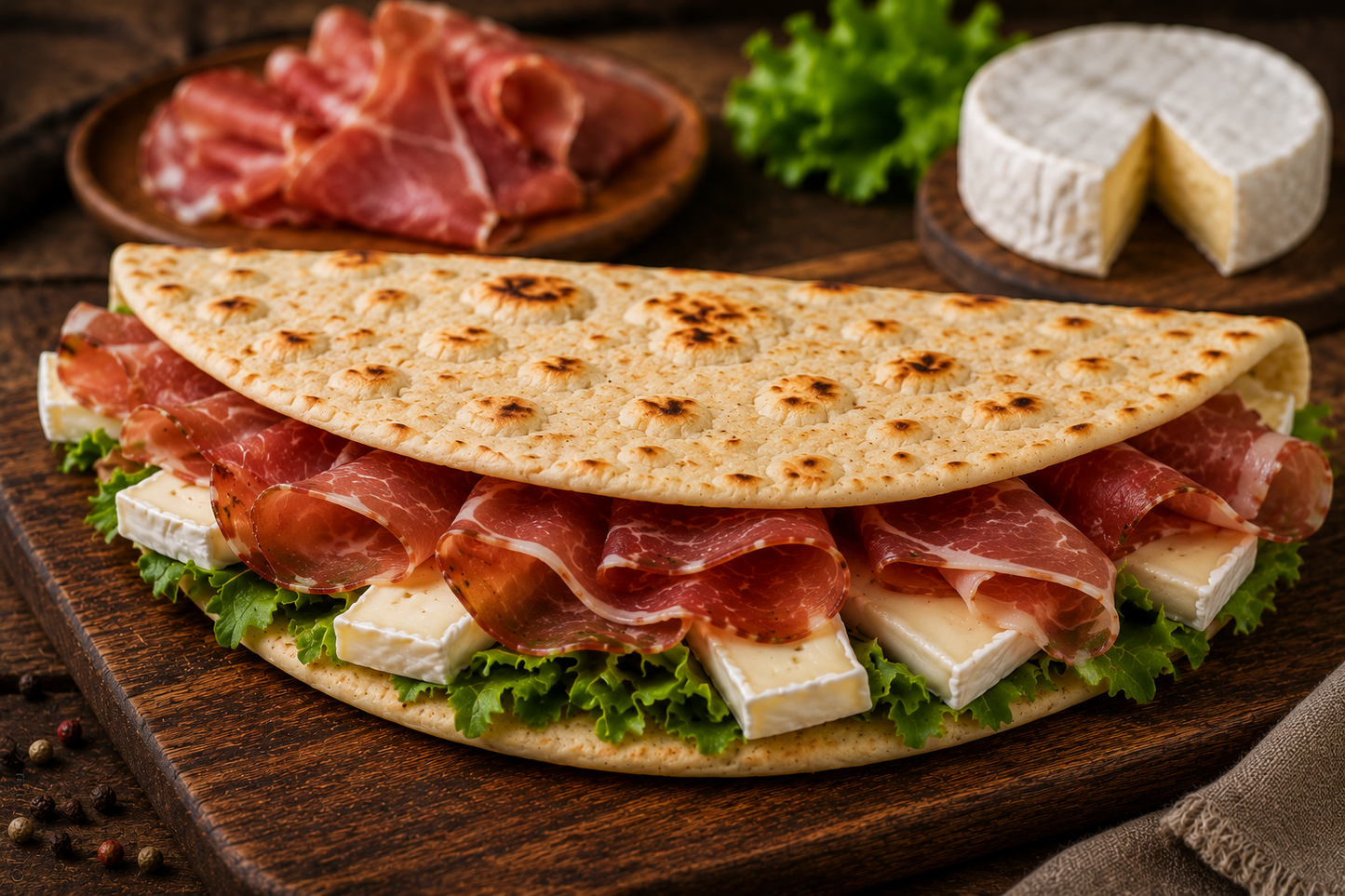 Focaccia Speck & Brie