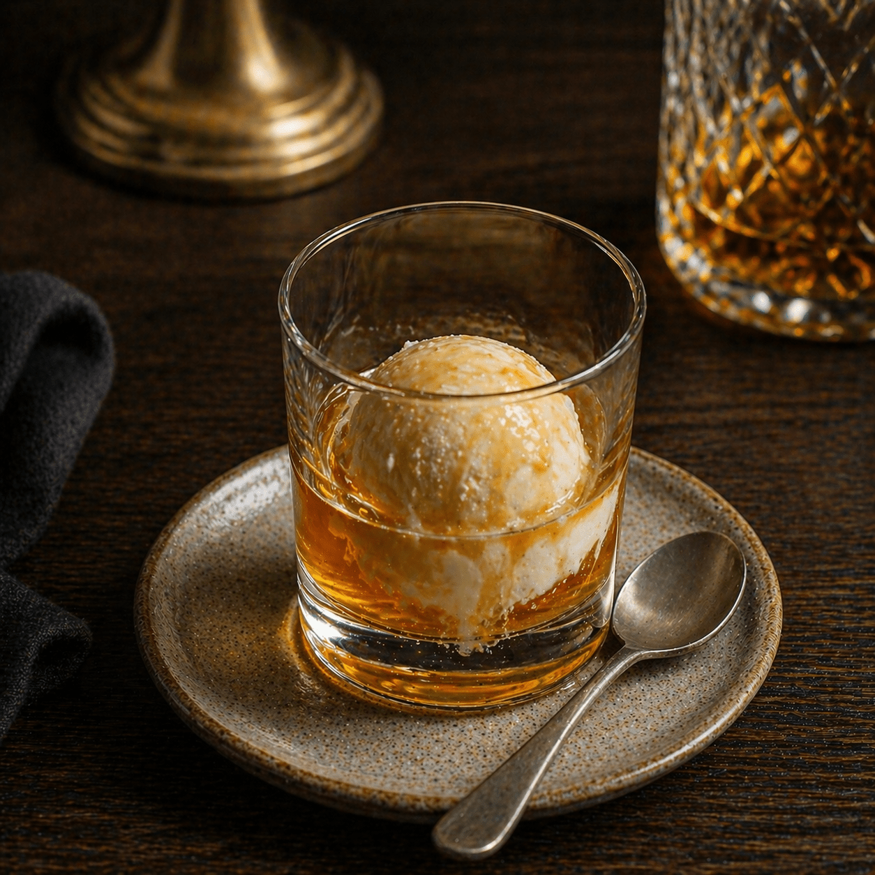 Affogato al Whisky - EAST AND WEST