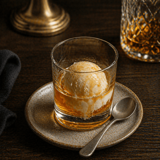 Affogato al Whisky - EAST AND WEST