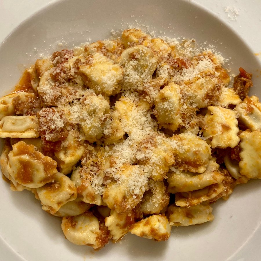 Agnolotti al Ragù di Salsiccia - EAST AND WEST