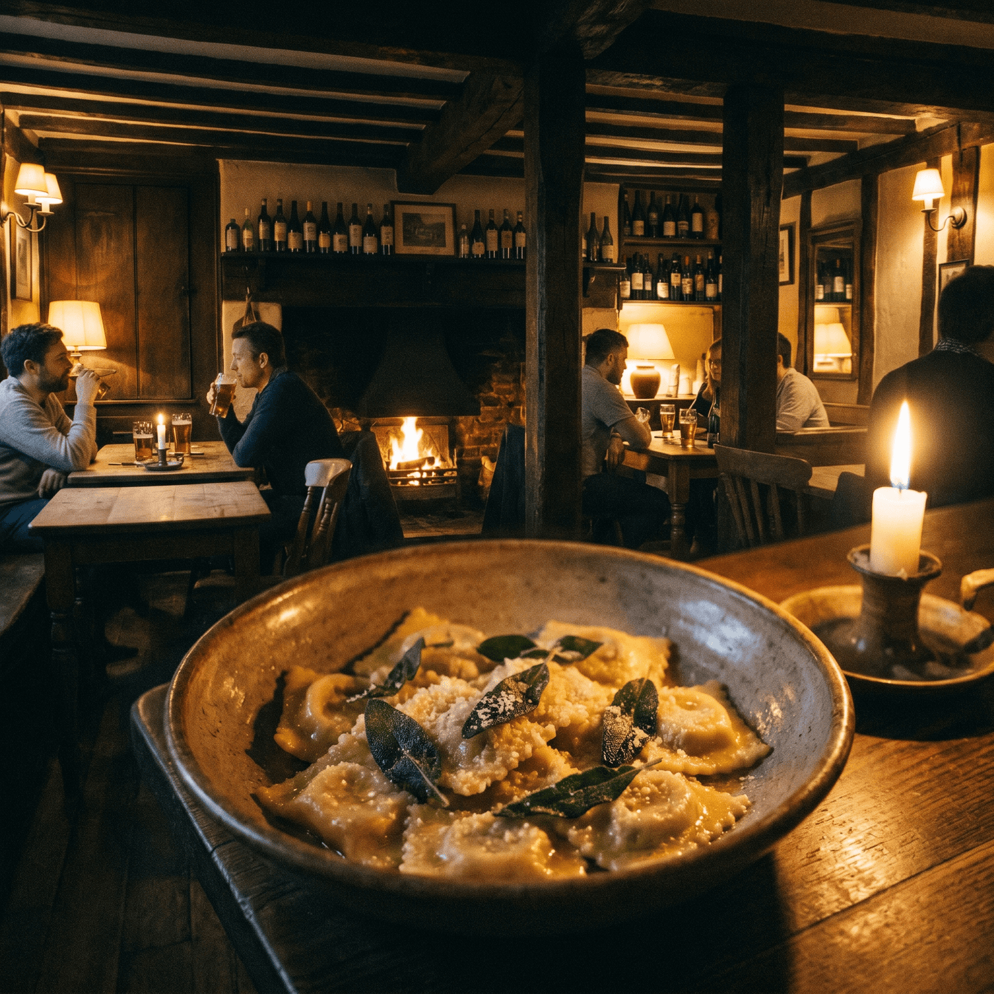 Agnolotti Burro e Salvia - EAST AND WEST