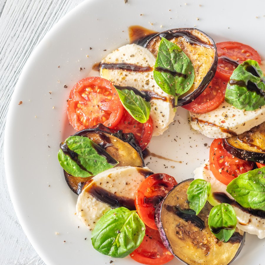 Caprese con Melanzane - EAST AND WEST