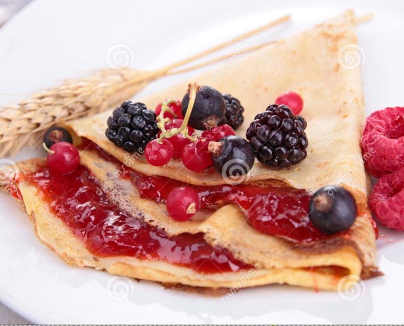 Crepe con Marmellata - EAST AND WEST