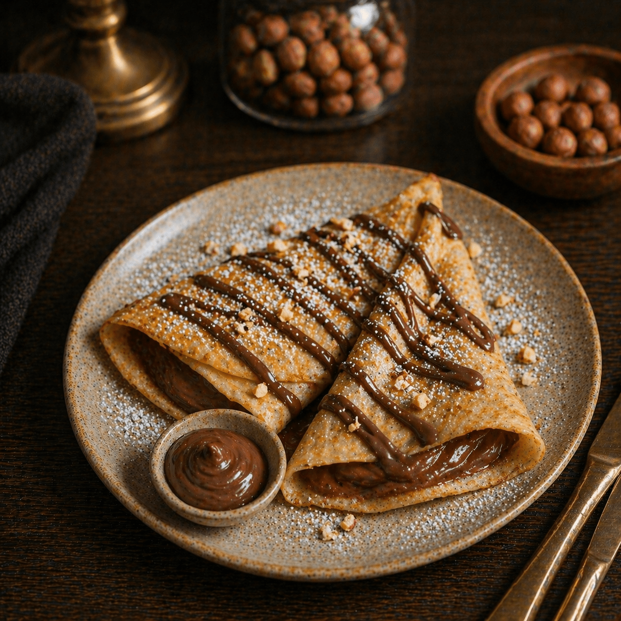 Crepes Nutella - EAST AND WEST