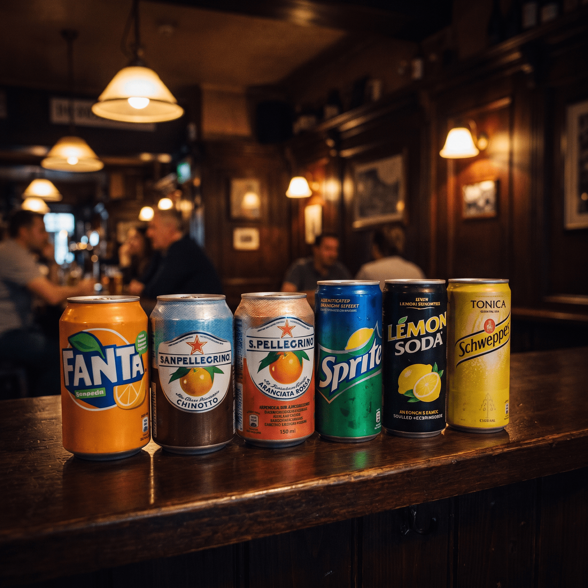 Fanta - Chinotto - S.Pellegrino - Sprite - Lemon Soda - Tonica Schweppes - EAST AND WEST