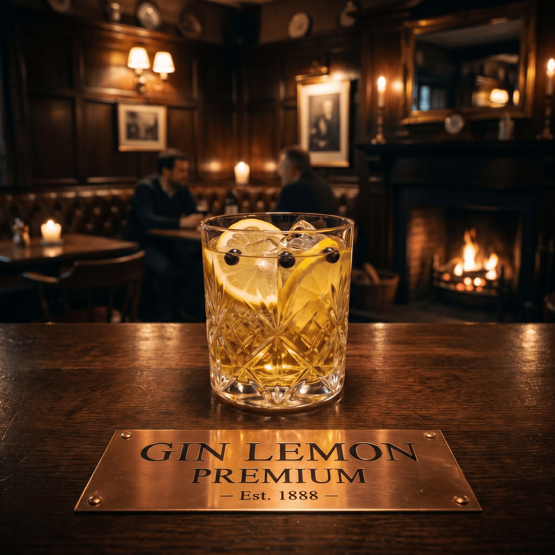 Gin Lemon Premium - EAST AND WEST