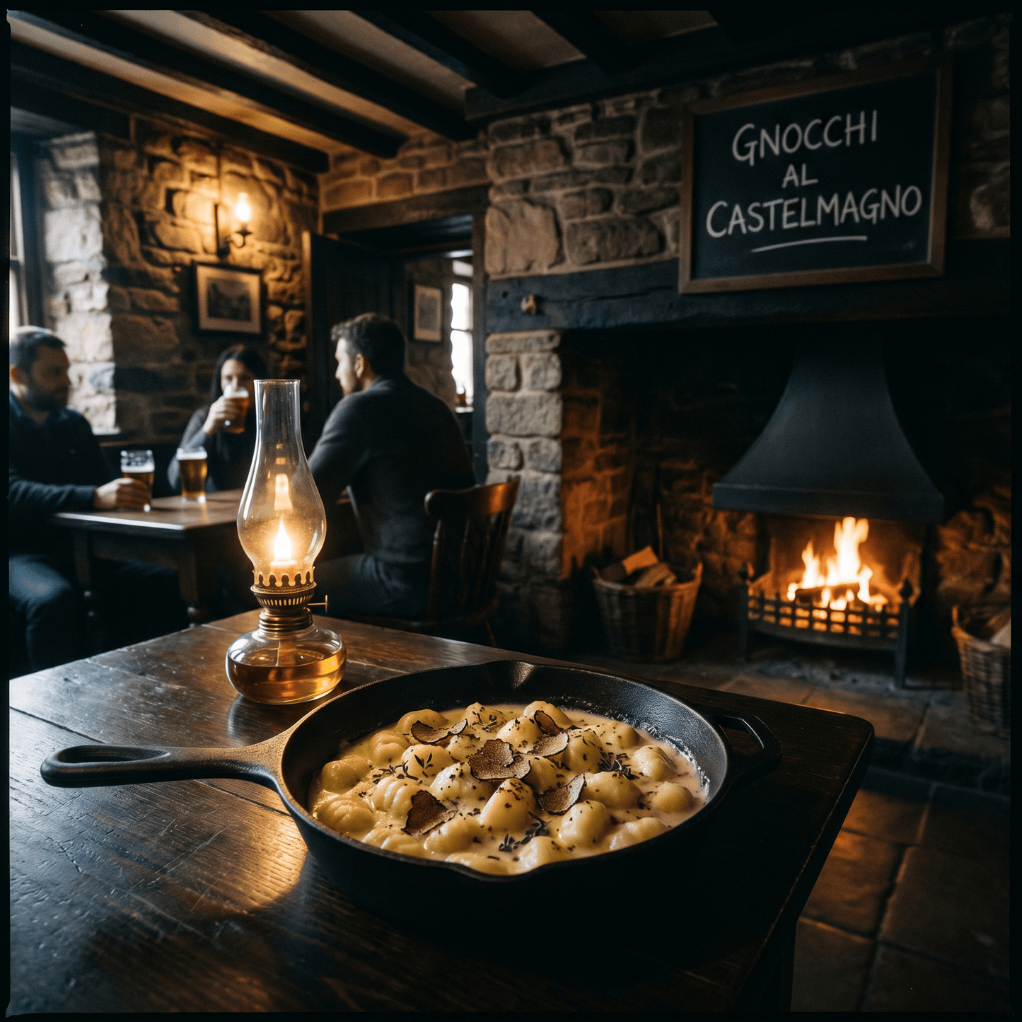 Gnocchi al Castelmagno - EAST AND WEST