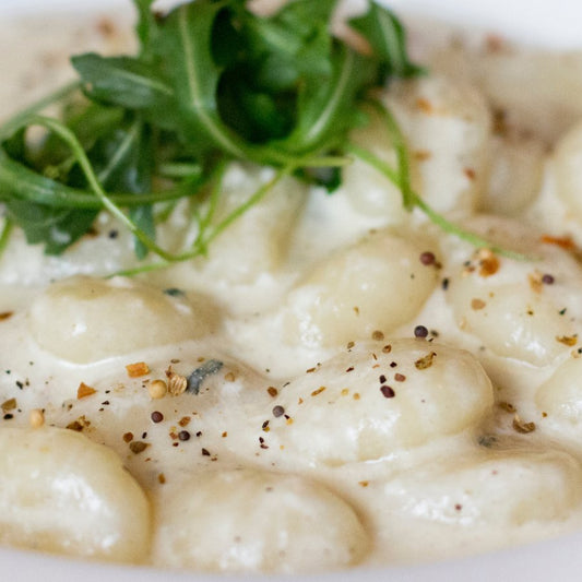 Gnocchi al Castelmagno - EAST AND WEST