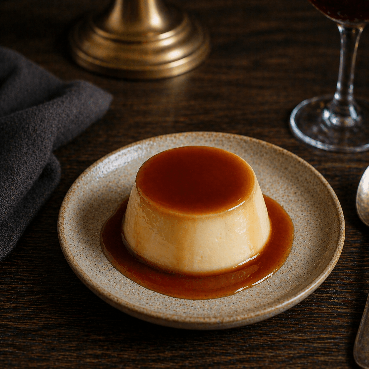 Panna Cotta Caramello - EAST AND WEST