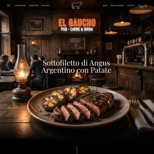 Sottofiletto di Angus Argentino con Patate - EAST AND WEST