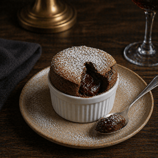 Soufflé al Cioccolato Fondente - EAST AND WEST